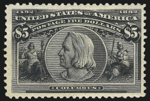 Sale 1044, Lot 198, 1890-93 Issue and Columbian Issue (Scott 219-245)