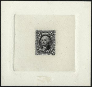 Sale 1044, Lot 22, Essays and Proofs (1861 Issue)