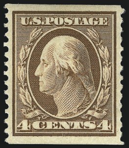 Sale 1044, Lot 250, 1908-12 Washington-Franklins, Panama-Pacific Issue (Scott 336-404)