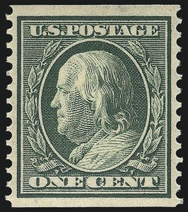 Sale 1044, Lot 259, 1908-12 Washington-Franklins, Panama-Pacific Issue (Scott 336-404)