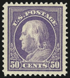 Sale 1044, Lot 273, 1912-22 Washington-Franklins and Later Issues (Scott 415-634A)