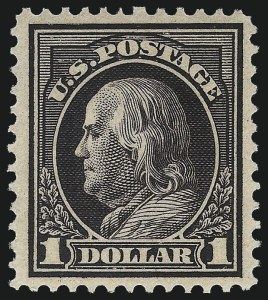 Sale 1044, Lot 275, 1912-22 Washington-Franklins and Later Issues (Scott 415-634A)