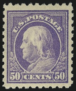 Sale 1044, Lot 279, 1912-22 Washington-Franklins and Later Issues (Scott 415-634A)