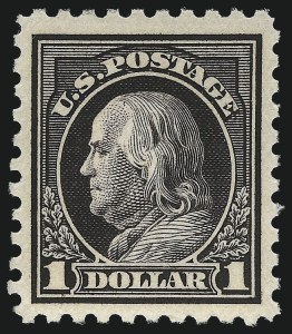 Sale 1044, Lot 284, 1912-22 Washington-Franklins and Later Issues (Scott 415-634A)