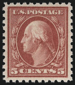Sale 1044, Lot 287, 1912-22 Washington-Franklins and Later Issues (Scott 415-634A)
