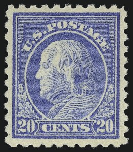 Sale 1044, Lot 291, 1912-22 Washington-Franklins and Later Issues (Scott 415-634A)