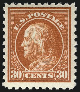 Sale 1044, Lot 292, 1912-22 Washington-Franklins and Later Issues (Scott 415-634A)