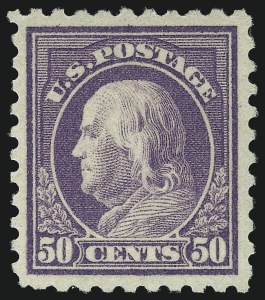 Sale 1044, Lot 293, 1912-22 Washington-Franklins and Later Issues (Scott 415-634A)