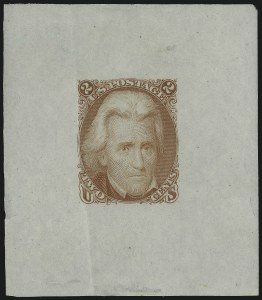 Sale 1044, Lot 37, Essays and Proofs (1861 Issue)