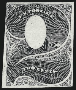 Sale 1044, Lot 59, Essays and Proofs (1869 Issue thru 20th Century)