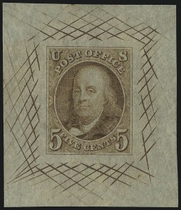 Sale 1044, Lot 6, Essays and Proofs (1847 thru 1857 Issues)