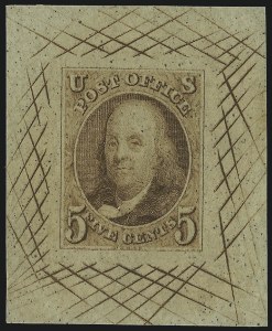 Sale 1044, Lot 8, Essays and Proofs (1847 thru 1857 Issues)