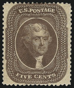 Sale 1044, Lot 83, 1851-60 Issues (Scott 5A-46)