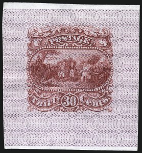 Sale 1048, Lot 115, Essays and Proofs: 1869 Pictorial Issue Safety Paper Essays