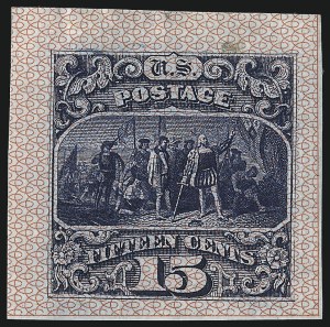 Sale 1048, Lot 140, Essays and Proofs: 1869 Pictorial Issue Safety Paper Essays, Cont.
