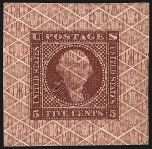 Sale 1048, Lot 151, Essays and Proofs: 1869 Pictorial Issue Safety Paper Essays, Cont.