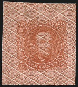 Sale 1048, Lot 154, Essays and Proofs: 1869 Pictorial Issue Safety Paper Essays, Cont.
