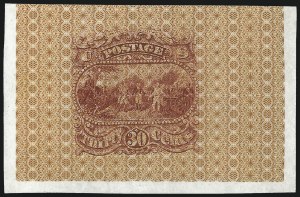 Sale 1048, Lot 156, Essays and Proofs: 1869 Pictorial Issue Safety Paper Essays, Cont.