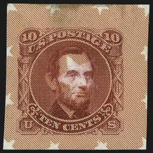 Sale 1048, Lot 163, Essays and Proofs: 1869 Pictorial Issue Safety Paper Essays, Cont.