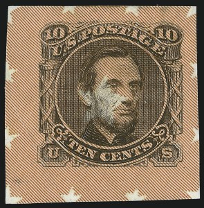 Sale 1048, Lot 164, Essays and Proofs: 1869 Pictorial Issue Safety Paper Essays, Cont.