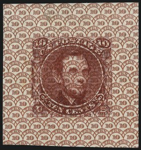 Sale 1048, Lot 172, Essays and Proofs: 1869 Pictorial Issue Safety Paper Essays, Cont.