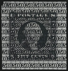 Sale 1048, Lot 174, Essays and Proofs: 1869 Pictorial Issue Safety Paper Essays, Cont.