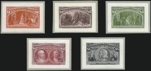 Sale 1048, Lot 179, Essays and Proofs: 1869 Pictorial Issue thru Washington Franklins