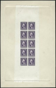 Sale 1048, Lot 182, Essays and Proofs: 1869 Pictorial Issue thru Washington Franklins