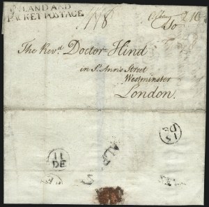 Sale 1048, Lot 188, Colonial Postal History