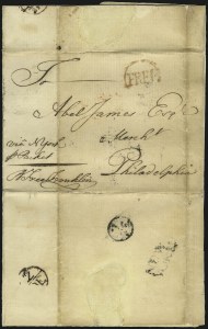 Sale 1048, Lot 189, Colonial Postal History