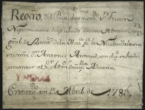 Sale 1048, Lot 191, Colonial Postal History