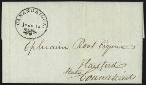 Sale 1048, Lot 199, Stampless Covers