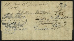 Sale 1048, Lot 200, Stampless Covers