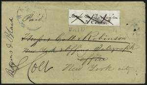 Sale 1048, Lot 206, Postmasters` Provisionals