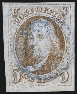 Sale 1048, Lot 212, 5c and 10c 1847 Issue