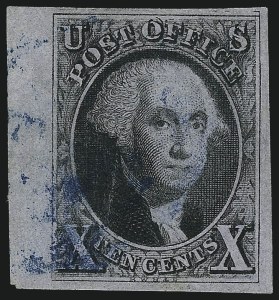 Sale 1048, Lot 217, 5c and 10c 1847 Issue