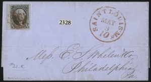 Sale 1048, Lot 218, 5c and 10c 1847 Issue