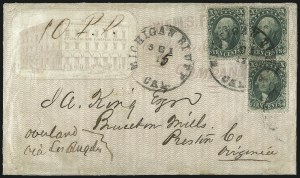 Sale 1048, Lot 254, 1857-60 Issue