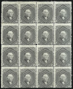 Sale 1048, Lot 269, 1861-66 Issue, 1867-68 Grilled Issue, 1875 Re-Issue