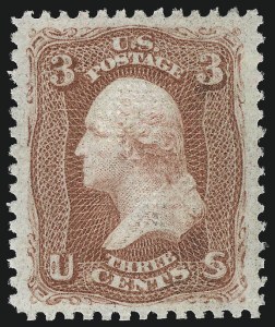 Sale 1048, Lot 273, 1861-66 Issue, 1867-68 Grilled Issue, 1875 Re-Issue