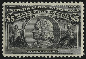 Sale 1048, Lot 318, 1893 Columbian Issue