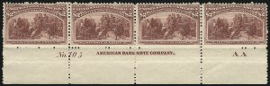 Sale 1048, Lot 321, 1893 Columbian Issue