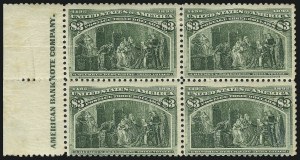 Sale 1048, Lot 323, 1893 Columbian Issue
