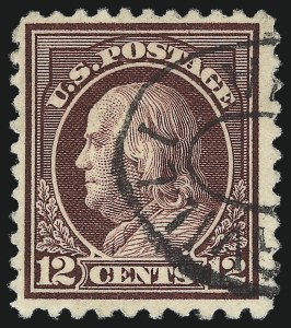Sale 1048, Lot 362, Washington-Franklin Issues