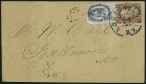 Sale 1048, Lot 399, Carriers and Locals incl. Pony Express