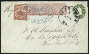 Sale 1048, Lot 406, Carriers and Locals incl. Pony Express