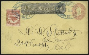 Sale 1048, Lot 409, Carriers and Locals incl. Pony Express