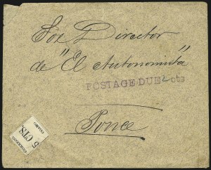 Sale 1048, Lot 441, U.S. Possessions incl. Cuba and Puerto Rico, U.S. Administration