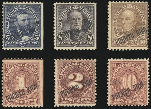 Sale 1048, Lot 449, U.S. Possessions incl. Cuba and Puerto Rico, U.S. Administration