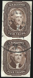 Sale 1050, Lot 114, 3c-12c 1851-56 Issue (Scott 10-17)